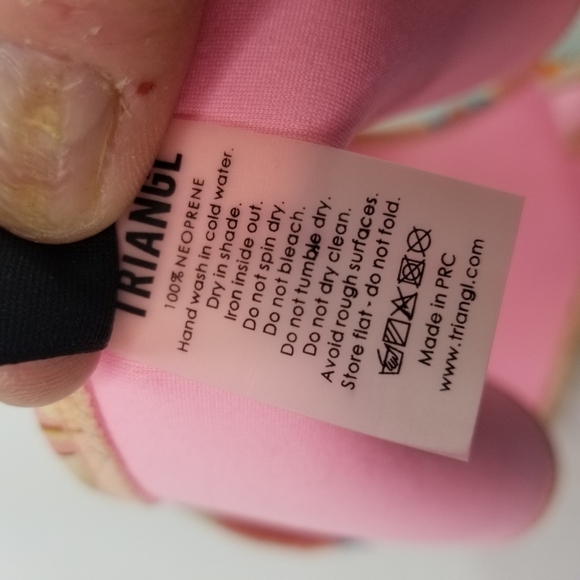 Triangl pink dahlia bikini bottom L - Picture 10 of 10
